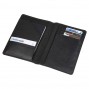 LEATHER PASSPORT COVER SNPC102-BK